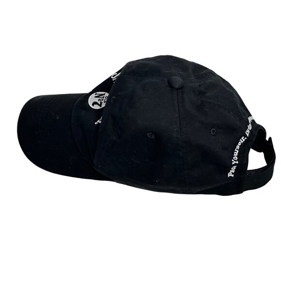 Jack Daniels Old No 7 Branded Whiskey Adjustable Black Cap Hat Embroidered Bill - Picture 3 of 6